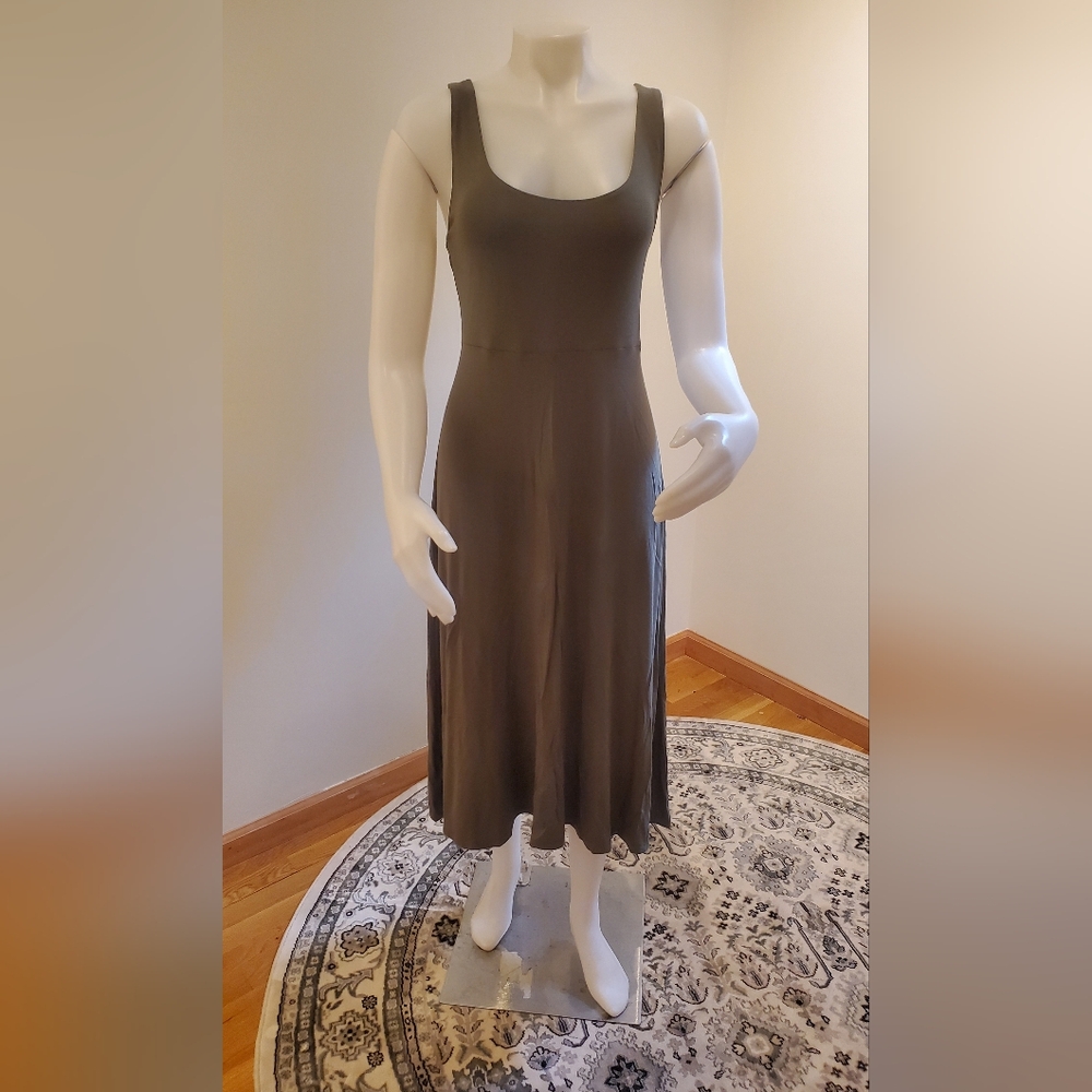 LOFT Olive Tank Dress